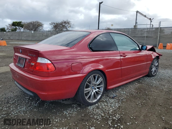 2004 BMW 3 Series 330Ci with VIN WBABD53414PL15151, listed as a Copart auction lot 47604975 with Not Provided miles and Salvage Title. Bid and sale history available at DreamBid. Image 3.