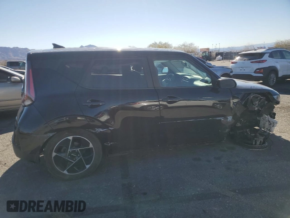 2023 Kia Soul EX with VIN KNDJ33AU9P7856476, listed as a Copart auction lot 88537265 with 36,316 mi miles and Salvage Title. Bid and sale history available at carsss.com. Image 3.