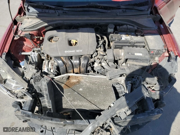 2017 Hyundai Elantra SE with VIN KMHD74LF3HU128818, listed as a Copart auction lot 50088785 with 123,493 mi miles and Salvage Title. Bid and sale history available at carsss.com. Image 11.