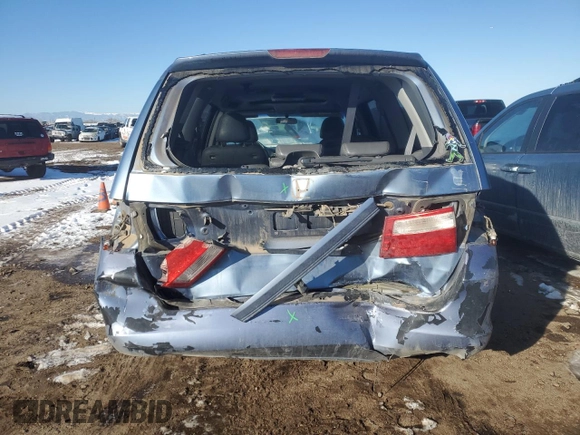 2006 Honda Odyssey EX-L with VIN 5FNRL387X6B013141, listed as a Copart auction lot 42909345 with 220,725 mi miles and Salvage Title. Bid and sale history available at carsss.com. Image 6.