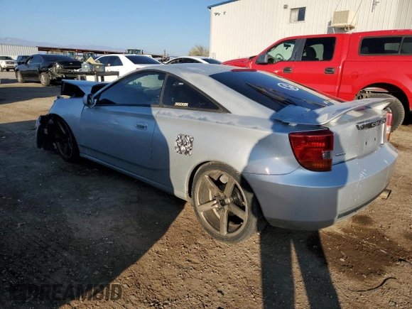 2005 Toyota Celica GT with VIN JTDDR32T550188831, listed as a Copart auction lot 43134315 with 0 mi miles and Salvage Title. Bid and sale history available at carsss.com. Image 2.