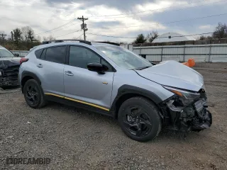 2024 Subaru Crosstrek Sport with VIN 4S4GUHF68R3836062, listed as a Copart auction lot 50097895 with 4,319 mi miles and Salvage Title. Bid and sale history available at carsss.com. Image 4.
