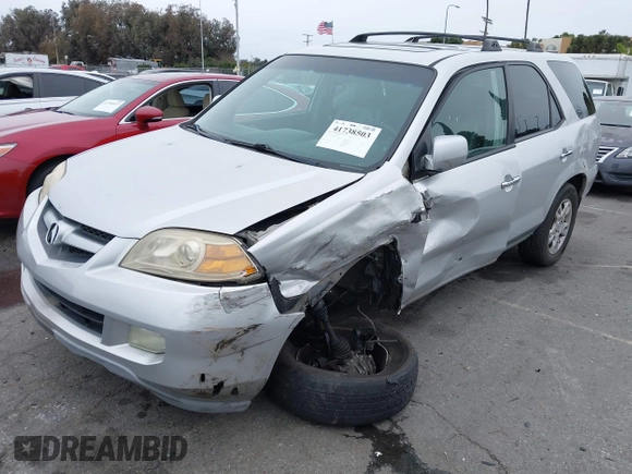 2005 Acura MDX Touring with VIN 2HNYD18955H558360, listed as a IAAI auction lot 41738503 with 153,461 mi miles. Bid and sale history available at carsss.com. Image 17.