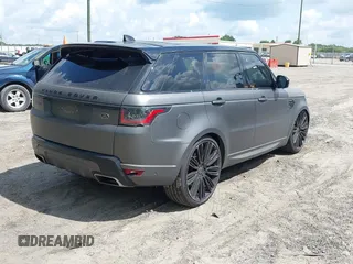 2018 Land Rover Range Rover Sport HSE Dynamic with VIN SALWV2SV8JA807970, listed as a IAAI auction lot 42183191 with 90,829 mi miles and . Bid and sale history available at DreamBid. Image 4.