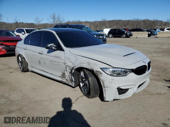 2016 BMW M3 z VIN WBS8M9C56G5E68620, wystawiony jako Copart lot #48551405 z przebiegiem 50 456 mil mil oraz Szkoda całkowita • Salvage title. Historia ofert i sprzedaży dostępna na DreamBid. Obrazek 4.