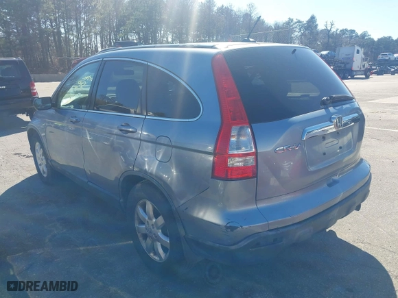 2007 Honda CR-V EX-L with VIN JHLRE48777C031209, listed as a IAAI auction lot 41911546 with 222,641 mi miles. Bid and sale history available at carsss.com. Image 3.