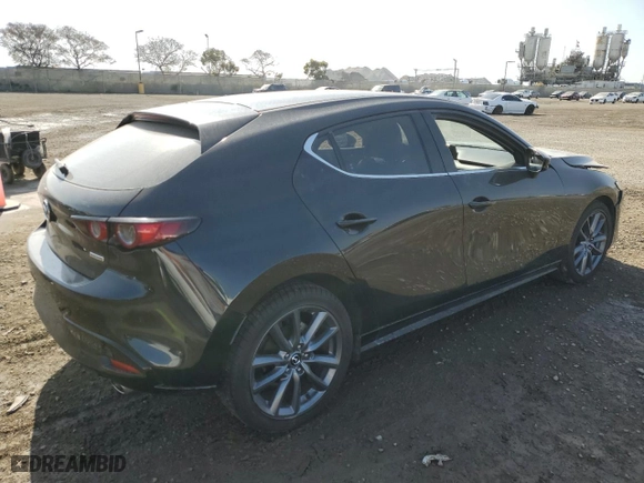 2019 Mazda Mazda3 Hatchback with VIN JM1BPALM9K1105013, listed as a Copart auction lot 48929143 with 47,139 mi miles. Bid and sale history available at carsss.com. Image 3.