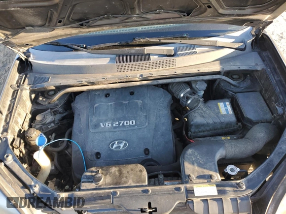 2007 Hyundai Tucson SE with VIN KM8JN12D07U637321, listed as a Copart auction lot 42730925 with 293,617 mi miles and Salvage Title. Bid and sale history available at carsss.com. Image 12.