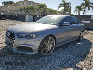 2016 Audi A6 2.0T Premium with VIN WAUFFAFC3GN071820, listed as a Copart auction lot 46926225 with 80,676 mi miles and Clean Title. Bid and sale history available at carsss.com. Image 1.