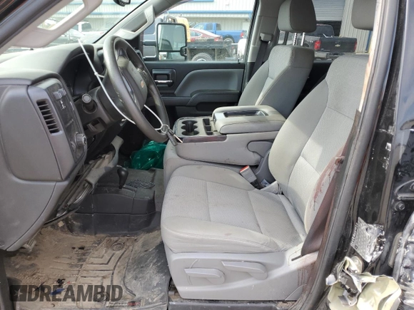 2019 Chevrolet Silverado 3500HD Work Truck with VIN 1GC4KVCY2KF202297, listed as a Copart auction lot 53543805 with Not provided miles and Salvage title. Bid and sale history available at DreamBid. Image 7.