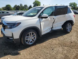 2025 Honda Passport EX-L z VIN 5FNYF8H55SB000676, wystawiony jako Copart lot #58586775 z przebiegiem 4 074 mil mil oraz Szkoda całkowita • Salvage title. Historia ofert i sprzedaży dostępna na DreamBid. Obrazek 1.