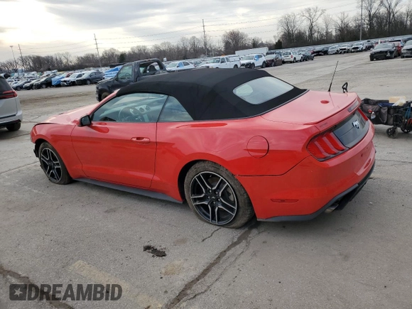 2019 Ford Mustang EcoBoost with VIN 1FATP8UHXK5171101, listed as a Copart auction lot 48926235 with 38,080 mi miles and Salvage Title. Bid and sale history available at carsss.com. Image 2.