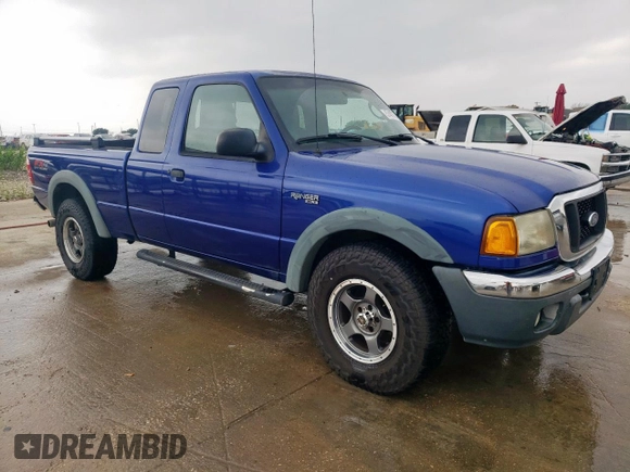 2004 Ford Ranger XL Fleet with VIN 1FTZR45E14PA00112, listed as a Copart auction lot 57407575 with 199,718 mi miles and Salvage title. Bid and sale history available at DreamBid. Image 4.