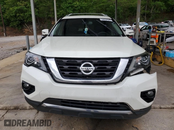 2017 Nissan Pathfinder SV with VIN 5N1DR2MM0HC661484, listed as a Copart auction lot 54237545 with 138,450 mi miles and Salvage title. Bid and sale history available at DreamBid. Image 5.