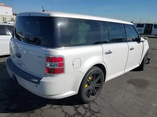 2011 Ford Flex SEL with VIN 2FMGK5CC1BBD15530, listed as a IAAI auction lot 41406307 with 148,172 mi miles. Bid and sale history available at carsss.com. Image 4.