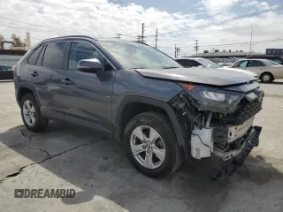 2019 Toyota RAV4 Hybrid LE with VIN 2T3MWRFV6KW004060, listed as a Copart auction lot 48172695 with 101,899 mi miles and Salvage title. Bid and sale history available at DreamBid. Image 4.