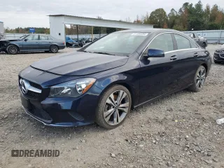 2019 Mercedes-Benz CLA with VIN WDDSJ4GB2KN715121, listed as a Copart auction lot 81306594 with 33,463 mi miles and Salvage Title. Bid and sale history available at carsss.com. Image 1.