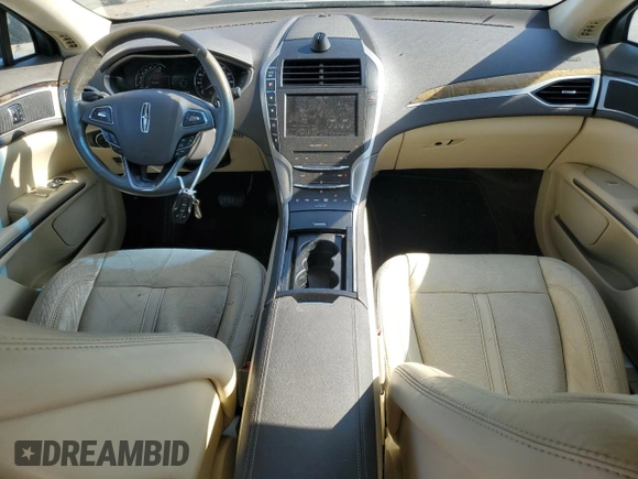 2014 Lincoln MKZ with VIN 3LN6L2J93ER826144, listed as a Copart auction lot 59039275 with 74,696 mi miles and Salvage title. Bid and sale history available at DreamBid. Image 8.