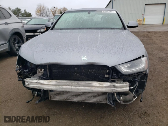 2015 Audi A4 Komfort с VIN WAUBFCFL4FN003714, выставлен на аукционе Copart как лот 81645754 с пробегом 210 114 миль миль и Списание • Salvage title. История ставок и продаж доступна на DreamBid. Изображение 5.