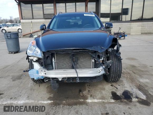 2017 Infiniti QX50 with VIN JN1BJ0RR2HM409325, listed as a Copart auction lot 53373705 with 91,013 mi miles and Salvage title. Bid and sale history available at DreamBid. Image 5.
