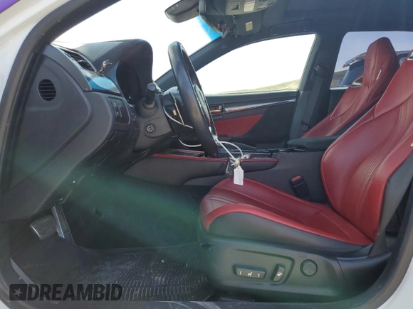 2016 Lexus GS F F z VIN JTHBP1BL1GA000609, wystawiony jako Copart lot #53676015 z przebiegiem 146 111 mil mil oraz Szkoda całkowita • Salvage title. Historia ofert i sprzedaży dostępna na DreamBid. Obrazek 7.