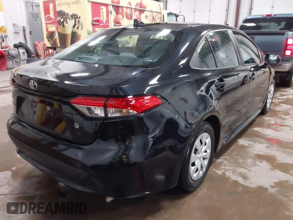 2021 Toyota Corolla L with VIN 5YFDPMAE5MP208692, listed as a IAAI auction lot 41472857 with 63,736 mi miles and . Bid and sale history available at DreamBid. Image 4.