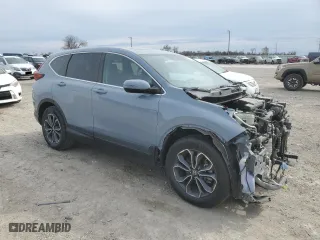 2022 Honda CR-V EX with VIN 5J6RW1H58NA000061, listed as a Copart auction lot 46437895 with 13,710 mi miles and Salvage Title. Bid and sale history available at carsss.com. Image 4.