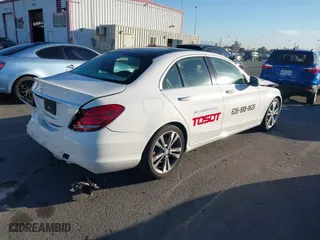 2015 Mercedes-Benz C-Class C 300 with VIN 55SWF4JB3FU074019, listed as a IAAI auction lot 40774389 with 104,091 mi miles. Bid and sale history available at carsss.com. Image 4.