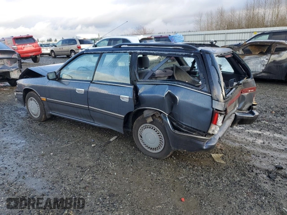 1993 Subaru Legacy L with VIN 4S3BJ6331P7949959, listed as a Copart auction lot 88360485 with 125,562 mi miles and Salvage Title. Bid and sale history available at DreamBid. Image 2.