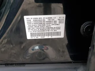 2016 Honda Pilot EX-L z VIN 5FNYF6H54GB012748, wystawiony jako Copart lot #59170225 z przebiegiem 100 271 mil mil oraz Szkoda całkowita • Salvage title. Historia ofert i sprzedaży dostępna na DreamBid. Obrazek 14.