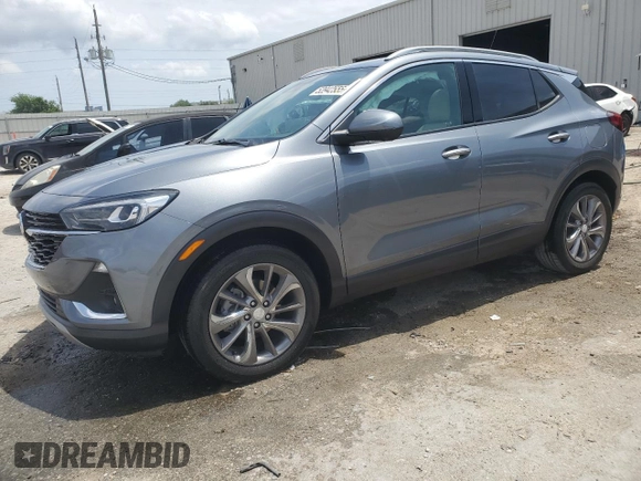 2022 Buick Encore GX Essence with VIN KL4MMFSL9NB069985, listed as a Copart auction lot 53942555 with 16,273 mi miles and Salvage title. Bid and sale history available at DreamBid. Image 1.