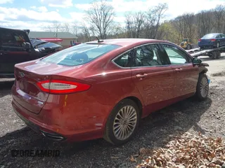 2014 Ford Fusion Titanium with VIN 3FA6P0K93ER123984, listed as a IAAI auction lot 42049931 with 60,443 mi miles. Bid and sale history available at carsss.com. Image 4.