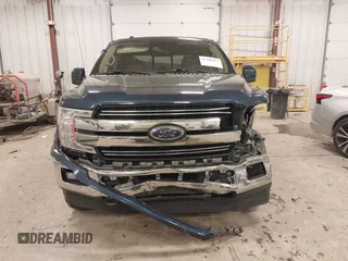 2018 Ford F-150 XL with VIN 1FTEW1EP4JFA00923, listed as a IAAI auction lot 41506293 with 153,523 mi miles and . Bid and sale history available at DreamBid. Image 12.
