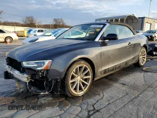 2015 Audi A5 Premium with VIN WAUCFAFH2FN007118, listed as a Copart auction lot 44328285 with 59,679 mi miles and Salvage title. Bid and sale history available at DreamBid. Image 1.