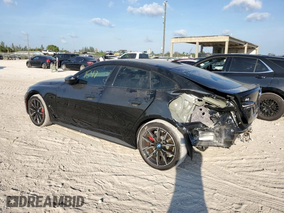 2023 BMW i4 eDrive40 z VIN WBY73AW07PFP07184, wystawiony jako Copart lot #42594723 z przebiegiem 1 547 mil mil oraz . Historia ofert i sprzedaży dostępna na DreamBid. Obrazek 2.