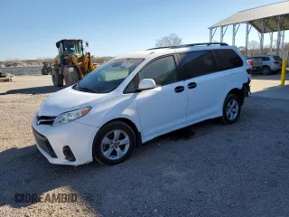 2020 Toyota Sienna LE Auto Access Seat with VIN 5TDKZ3DC6LS084850, listed as a Copart auction lot 75572363 with 54,365 mi miles and Salvage Title. Bid and sale history available at carsss.com. Image 1.