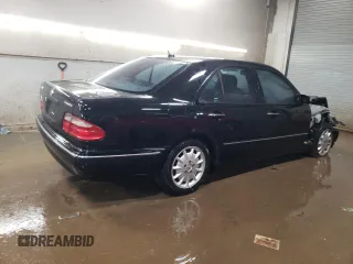 2001 Mercedes-Benz E-Class AWD with VIN WDBJF82J11X056639, listed as a Copart auction lot 49428325 with 145,218 mi miles and Salvage Title. Bid and sale history available at carsss.com. Image 3.