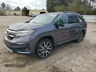 2020 Honda Pilot Touring 8-Passenger with VIN 5FNYF5H91LB004386, listed as a Copart auction lot 85913984 with 54,692 mi miles and Salvage Title. Bid and sale history available at DreamBid. Image 1.