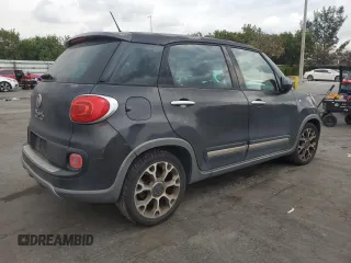 2014 FIAT 500L Trekking with VIN ZFBCFADH1EZ017705, listed as a Copart auction lot 50577525 with 131,753 mi miles and Clean Title. Bid and sale history available at DreamBid. Image 3.