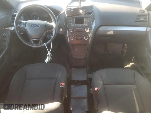 2016 Ford Utility Police Interceptor with VIN 1FM5K8ARXGGB43904, listed as a Copart auction lot 75942154 with 241,448 mi miles and Clean Title. Bid and sale history available at carsss.com. Image 8.