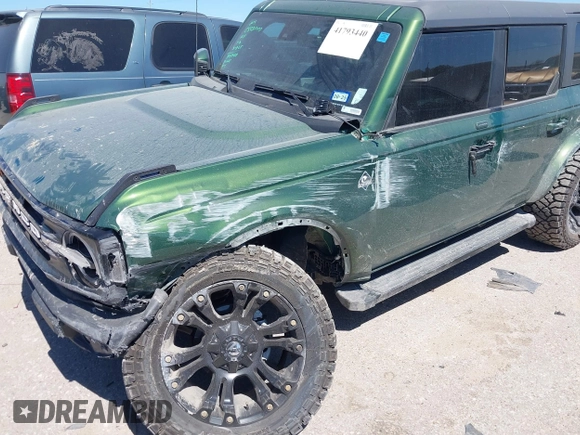 2023 Ford Bronco z VIN 1FMEE5BP5PLB89313, wystawiony jako IAAI lot #41793440 z przebiegiem 40 903 mil mil oraz . Historia ofert i sprzedaży dostępna na DreamBid. Obrazek 17.