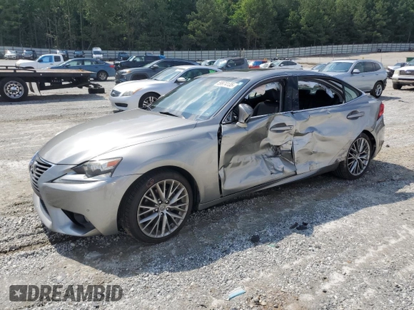 2014 Lexus IS 250 with VIN JTHBF1D24E5004845, listed as a Copart auction lot 59974135 with 190,251 mi miles and Salvage title. Bid and sale history available at DreamBid. Image 1.