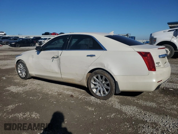 2014 Cadillac CTS Sedan RWD with VIN 1G6AP5SXXE0162218, listed as a Copart auction lot 46192085 with 119,249 mi miles and Salvage Title. Bid and sale history available at carsss.com. Image 2.