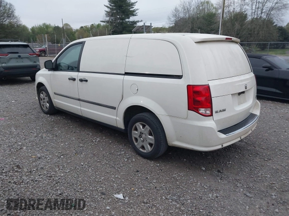 2013 Ram Cargo Van Tradesman with VIN 2C4JRGAG9DR609436, listed as a IAAI auction lot 41965033 with 306,927 mi miles. Bid and sale history available at carsss.com. Image 3.