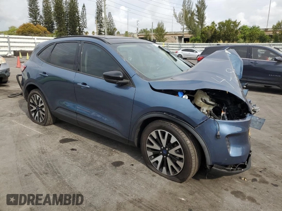 2020 Ford Escape SE Sport Hybrid with VIN 1FMCU0BZ3LUC44795, listed as a Copart auction lot 50068185 with Not Provided miles and Non Repairable. Bid and sale history available at carsss.com. Image 4.