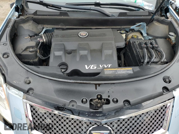 2011 Cadillac SRX Performance Collection with VIN 3GYFNBEY3BS570151, listed as a Copart auction lot 48985445 with 68,584 mi miles and Salvage Title. Bid and sale history available at carsss.com. Image 13.