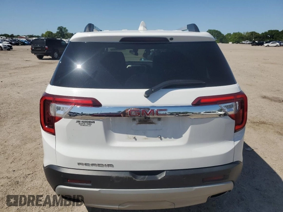 2021 GMC Acadia SLT with VIN 1GKKNMLS1MZ223152, listed as a Copart auction lot 52554665 with 61,924 mi miles and Salvage title. Bid and sale history available at DreamBid. Image 6.