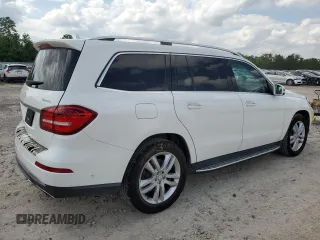 2017 Mercedes-Benz GLS 450 with VIN 4JGDF6EE0HA821639, listed as a Copart auction lot 52044764 with 41,249 mi miles and Salvage Title. Bid and sale history available at DreamBid. Image 3.
