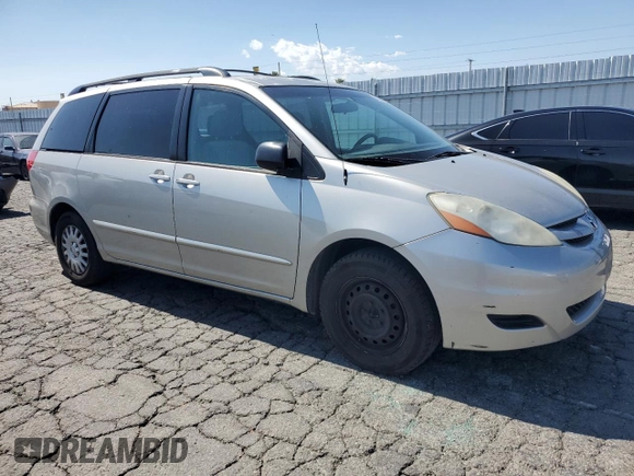 2007 Toyota Sienna CE with VIN 5TDZK23C57S010839, listed as a Copart auction lot 55300715 with 161,568 mi miles and Clean Title. Bid and sale history available at carsss.com. Image 4.
