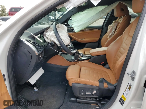 2019 BMW X4 xDrive30i with VIN 5UXUJ3C58KLG56036, listed as a Copart auction lot 43429343 with 0 mi miles. Bid and sale history available at carsss.com. Image 7.